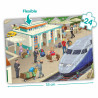 8426804506241 - PUZZLES COOPERATIFS LA VILLE LOT DE 4