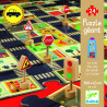 3070900071612 - PUZZLE LA VILLE + PANNEAUX SIGNALISATIOO