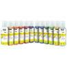 3167863641942 - ACRYLCOLOR PAILLETEE 12 FLACONS 150 ML ASSORTIS