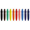 8000825018596 - BE-BÈ 10 MAXI-CRAYONS À LA CIRE COLORIS ASSORTIS