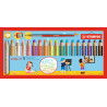 4006381484107 - WOODY 18 CRAYONS COLORIS ASSORTIS