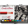 646217502113 - CONTE A PARIS 10 PASTELS TENDRES COLORIS ASSORTIS