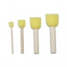 4011569039581 - 4 BROSSES A POCHER MOUSSE MANCHE BOIS
