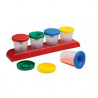 8425901767401 - 4 POTS ANTI-VERSE + SUPPORT PLASTIQUE