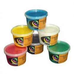 3760002570969 - GOUACHE AUX DOIGTS NACR?E 6 POTS 250 ML ASSORTIS