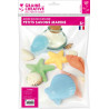3471052004105 - 6 MOULES FANTAISIES PETITS SAVONS FORMES MARINES ASSORTIES