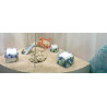 3532431902501 - 400 MOSAÏQUES PATE DE VERRE 12X12MM COLORIS ASSORTIS