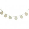 3532431034080 - GUIRLANDE 1M 6 BOULES BOIS