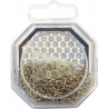 3532436090609 - EPINGLES 10MM POUR PAILLETTES BOITE 50G