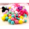 3900007909177 - 300 POMPONS TAILLES ET COLORIS ASSORTIS