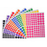 3134725022515 - 1872 GOMMETTES RONDES TAILLES ET COLORIS ASSORTIS