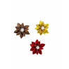 3701385300217 - 10 PLAQUES CAOUTCHOUC MÉTALLIQUE 21X29,7CM COLORIS ASSORTIS