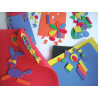 3700010410123 - 140 CHIFFRES + 120 LETTRES CAOUTCHOUC ASSORTIS