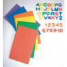 3700010410123 - 140 CHIFFRES + 120 LETTRES CAOUTCHOUC ASSORTIS