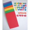 3700010410123 - 140 CHIFFRES + 120 LETTRES CAOUTCHOUC ASSORTIS