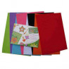 3532434200055 - 8 COUPONS FEUTRE TEXTILE COLORIS ASSORTIS