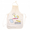 3701385300309 - TABLIER ADULTE COTON ÉCRU