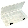 3532435708208 - BOITE RANGEMENT PLASTIQUE CRISTAL 18 CASES