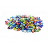 8428885450246 - 500G PERLES ROCAILLES 5MM OPAQUES LUSTRÉES ASSORTIES