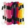 3532432050010 - 12 FILS COTON 7M BRACELETS BRÉSILIENS ASSORTIMENT BERLINGOT