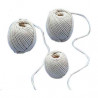 3532432001517 - 1 PELOTE COTON BLANC TRESSÉ 1MM