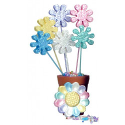 3760002572413 - GOUACHE M?TALLIQUE NACR?E 4  FLACONS 250ML ASSORTIS