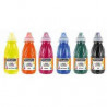 3134725005082 - GEL D'ENCRE À DESSINER 6 FLACONS 250 ML COLORIS CLASSIQUES