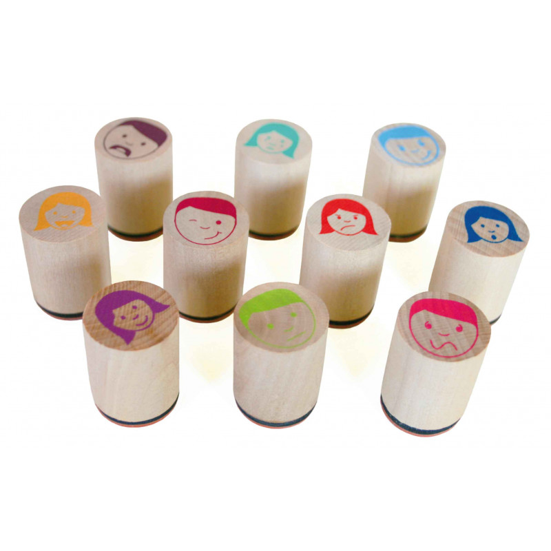 4260197675733 - 10 TAMPONS ENCREURS BOIS ?MOTIONS