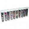 3700043008601 - 10 TUBES SEQUINS FORMES ET COLORIS ASSORTIS