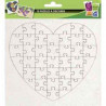 3532436601089 - 10 PUZZLES CŒUR CARTON