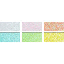 4001868107838 - 6F CARTON PAILLETT? PASTELS 17,4X24,5CM ASSORTIS