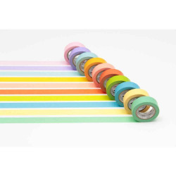 10 ROULEAUX MASKING TAPE...