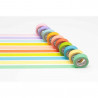 4971910280416 - 10 ROULEAUX MASKING TAPE 15MMX7M COLORIS CLAIRS ASSORTIS