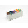 4971910280430 - 20 ROULEAUX MASKING TAPE 7MMX7M COLORIS VIFS ASSORTIS