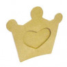 3532436507121 - CADRE PHOTO COURONNE/CŒUR CARTON