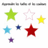3701385301740 - 150 ETOILES FEUTRINE ADHÉSIVE ASSORTIS