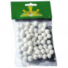 3532434400158 - 45 POMPONS BlancS 15MM