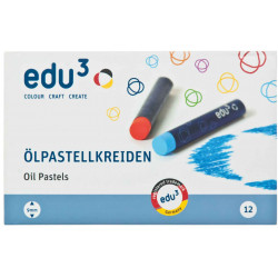 8003511432775 - CARIOCA 12 PASTELS ? L'HUILE COLORIS ASSORTIS