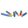 - EDU3 12 PASTELS JUMBO COLORIS ASSORTIS