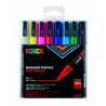 4902778154519 - POSCA PC-3M 8 MARQUEURS COLORIS ASSORTIS