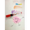 3167866041053 - 12 MARQUEURS GOUACHE COLORIS ASSORTIS