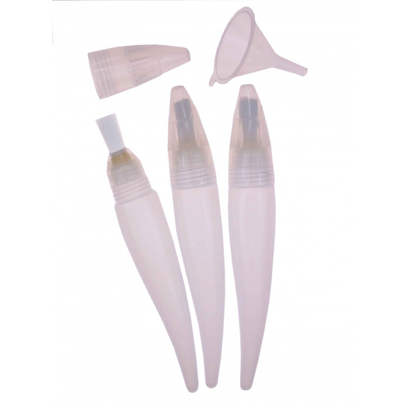 4011569040228 - 3 PINCEAUX ? R?SERVE + 1 ENTONNOIR