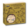 3760119713617 - 9 TAMPONS BOIS ANIMAUX DE LA FERME