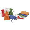 4001868085525 - 10 SACHETS ASPECT JUTE 10X13CM ASSORTIS