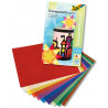 4001868008104 - 10F PAPIER VITRAIL 18,5X29,7CM ASSORTIS