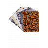 3701385301191 - 12 COUPONS FEUTRINE IMPRIMÉE 24X30CM THÈME ANIMAL