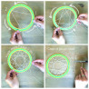 3900006149147 - KIT DIY 3 ATTRAPE-RÊVES BE A CHEYEN À FABRIQUER
