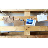 3701385302334 - 10 CARTES POSTALES CARTON 10 X 15 CM COLORIS BLANC