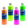 3760002572604 - ACRYLIQUE FLUO 4 FLACONS 250 ML ASSORTIS