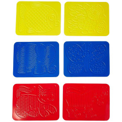 6 GABARITS D'ESTAMPILLAGE...